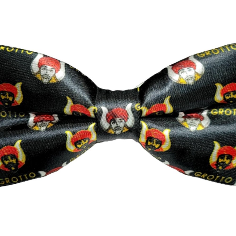 Masonic Grotto bow tie , New MENS ! Hob MASONIC MOVPER GROTTO  bow tie